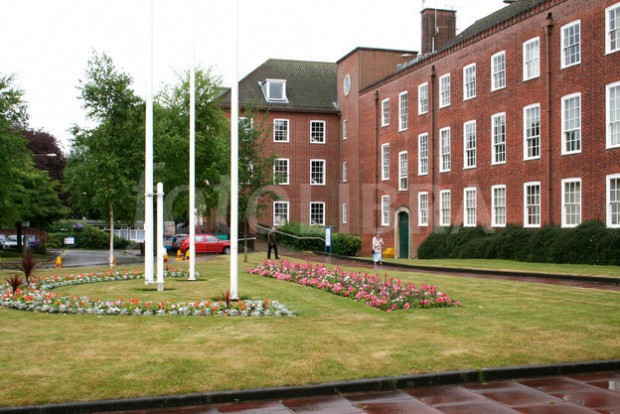 Brentwood Town Hall and gardens