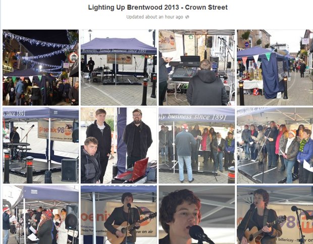Lighting Up Brentwood Crown Street Photos