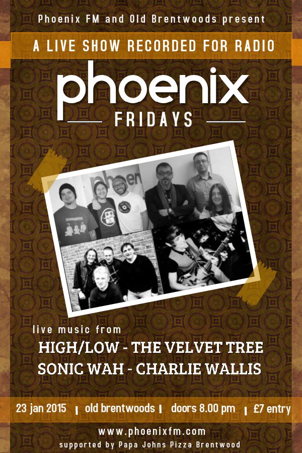 Phoenix Fridays poster 23 Jan 2015