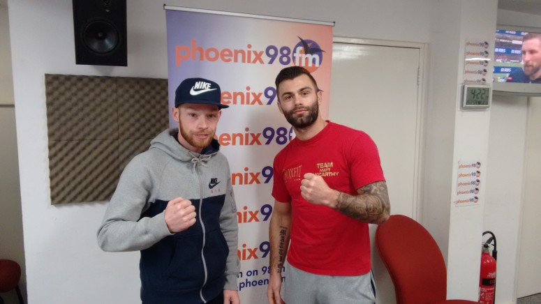 Kyle (left) and Matt (right) fight on 11th and 17th March respectively